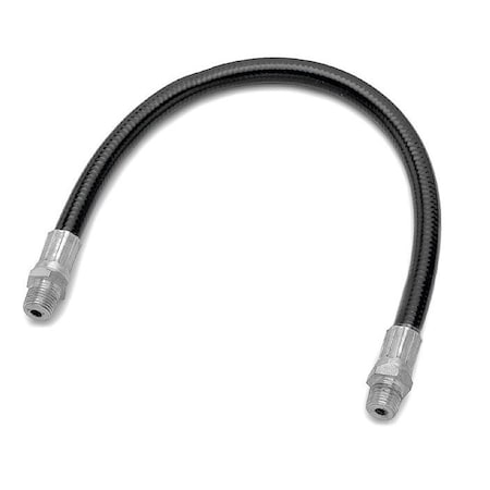 Perform Tool Grease Gun Hose For Use With Hand Grease Guns; 1/8 In NPT x 12 In Length; 3000 PSI Working W54221