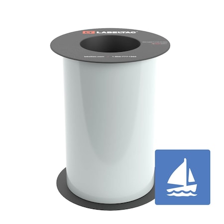 Labeltac Marine Supply 8in x 75ft LT9, Clear LT811MN-C