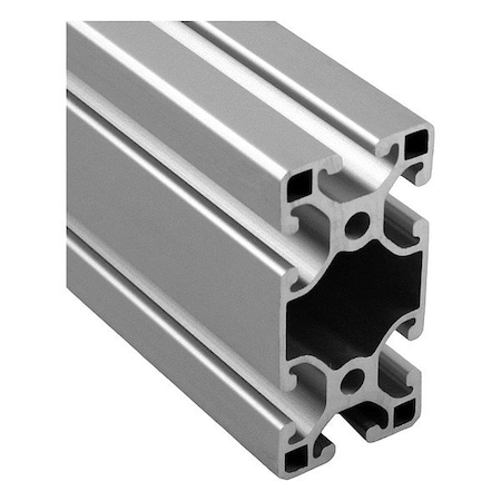 Faztek T-Slot Framing Extrusion, 72 in L, Silver 15QE1530L-72