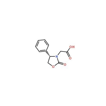 Ak Scientific (S)-2-(2-Oxo-4-phenyloxazolidin-3-yl)acetic acid (100mg), CAS 99333-54-7 6964AC-100mg