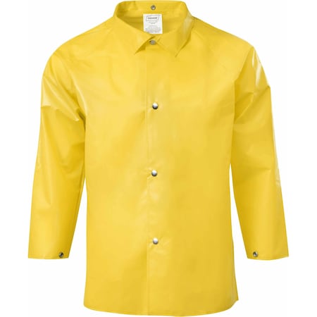 Ironwear TPU/Nylon Rain Jacket with Metal Snap Buttons, 6X-Large 9410-6XL
