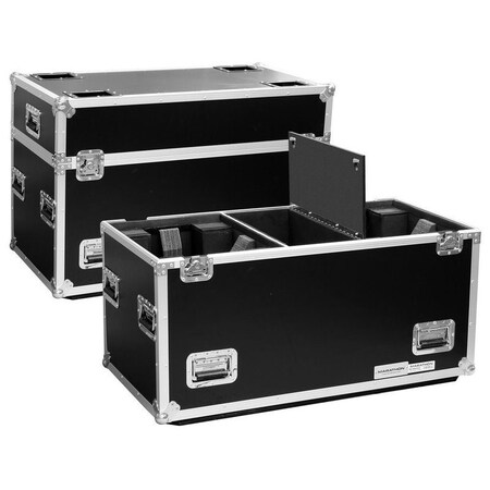 Marathon DUAL LIGHTING CASE TO HOLD 2 x AMERICAN DJ VIZI SERIES MOVING HEADS SUCH AS BEAMS OR SPOT MODELS OR MA-2VIZIMHW