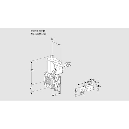 Honeywell Kromschroder VAS2-/NW KS88025655