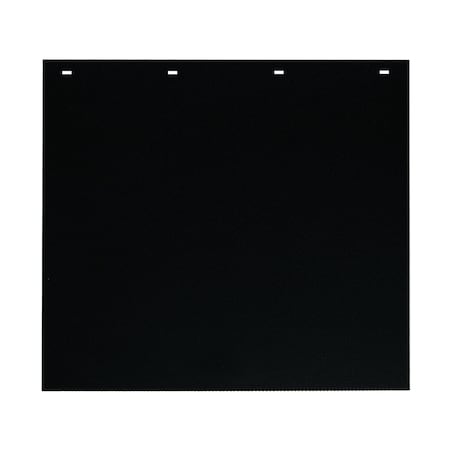 Buyers Products Mudflaps, 18 in X 20 in, Composite, Black, 1 PR BSGS2018PKGD