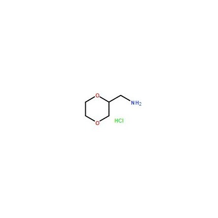 Ak Scientific 1, 4-Dioxan-2-ylmethanamine hydrochloride (250mg), CAS 1185156-19-7 9635AH-250mg