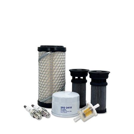 Hero Preventative Maintenance Kit Exmark LZAS20BV484 Zero-Turn Mower W/B&S 358777-9293-303 20HP Engine MSU-EXM-0219