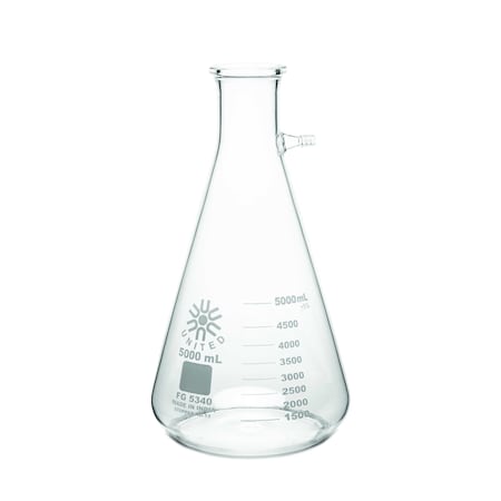 United Scientific Filtering Flask, Borosilicate Glass, 500 FG5340-5000