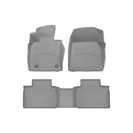 Weathertech Grey Front & Rear FloorLiner HP, 2025 Toyota Camry 461230-1-4IM