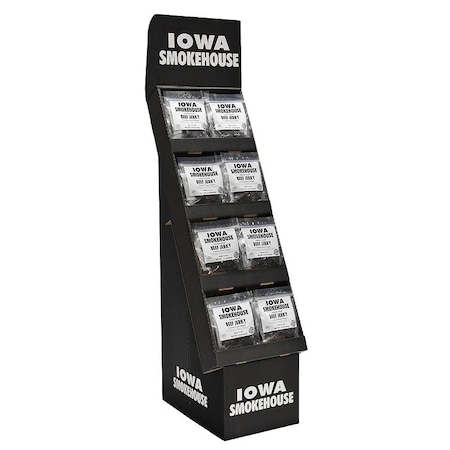 Iowa Smokehouse JERKEY BEEF RH DISP SHPR 2.4OZ IS-DRH201