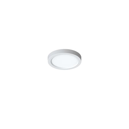 Afx Eon 5in. LED Flush Mount - 8W - White EONF05LAJD1WH