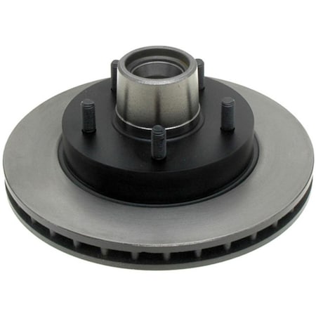 Acdelco ROTOR ASMFRT BRK (W/ HUB), Disc Brake Rotor and Hub Assembly, 18A87