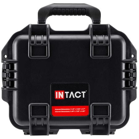 Eylar 11.8in Intact Premium Series Compact Hard Case Waterproof with Foam NM00001