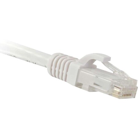 Enet Cat5E White 7Ft Molded Boot Patch Cbl C5E-WH-7-ENC