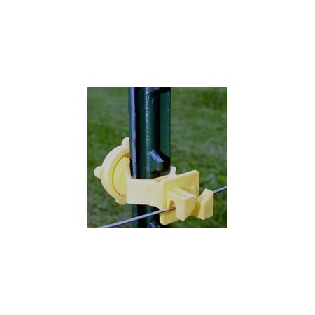 Zareba Screw-On Insulator, Aluminum/Polywire/Steel, Polyethylene, Yellow ITSOY-Z