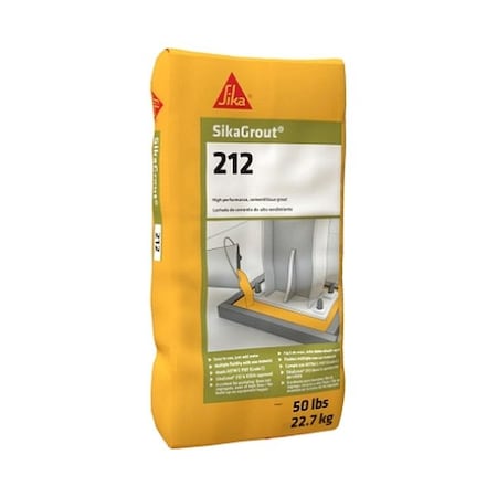 Sika Grout, Gray, 55 lb, 28 day Full Cure Time, 5.3 sq ft at 1 in 90824