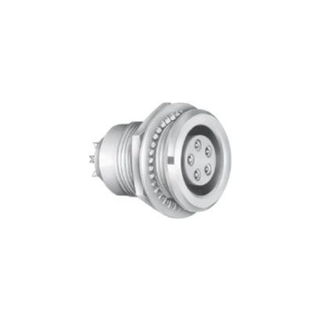 Lemo 0B Data Connector - 4-pin Proprietary Connector Female - Chrome Plated EGG0B304CYM
