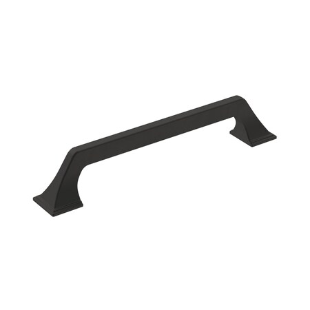 Amerock Exceed 6-5/16 in 160 mm Center-to-Center Matte Black Cabinet Pull BP36883FB