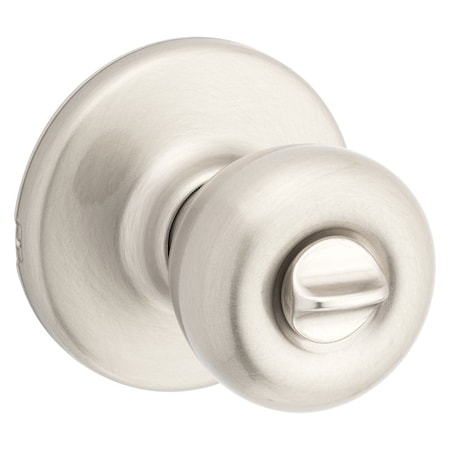 Kwikset Privacy Door Knob, Satin Nickel 300T-15 CP