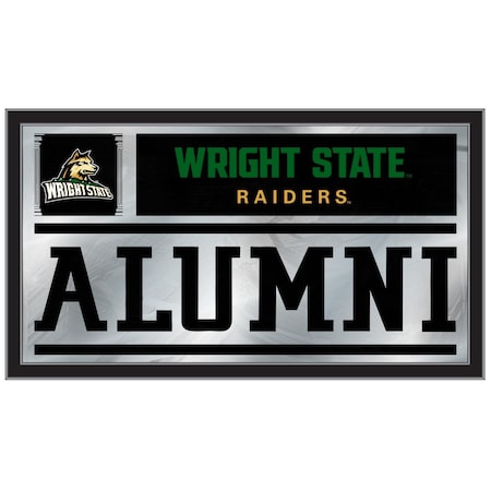 Holland Bar Stool Co Wright State 26" x 15" Alumni Mirror MAlumWrtStU