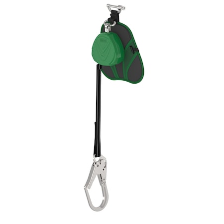 Msa Safety V-TEC(R) EDGE Self Retracting Lifeline, D-Ring, Steel, 1 Leg(s), 310 lb Weight Capacity VTLEW-021-PF-A