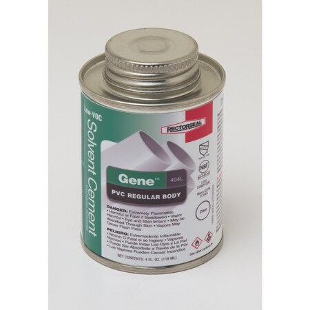 Keeney Mfg Gene Pvc Cement Cler 4Oz 55901