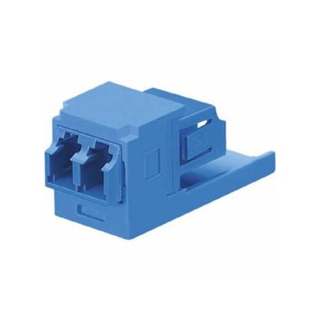 Pannet Adapter, Singlemode Duplex LC Fiber, Blue CMDSLCZBU