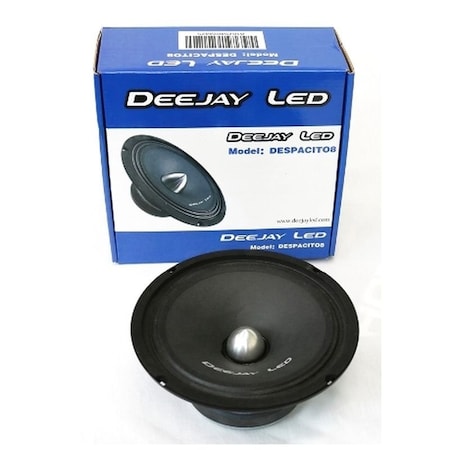 Deejay Led 8-in Speaker 8-Ohms High Power Mid Bass Speaker DESPACITO8