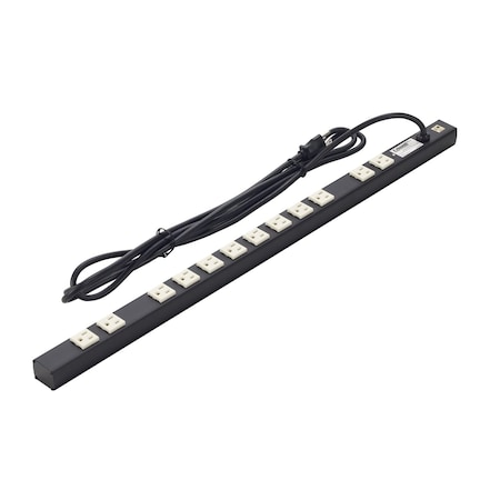 Lowell Power Strip 15A 12-Outlet ACS-1512
