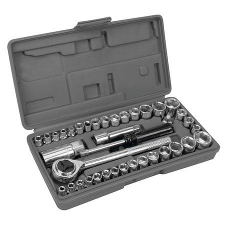 Performance Tool Wilmar Corporation 40 Piece Socket Set  W1173 W1173