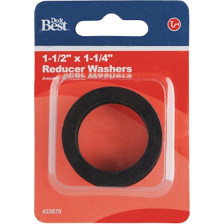 Do It Best 1-1/2'' x 1-1/4'' Black Rubber Slip Joint Washer DIB966