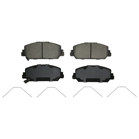 Wagner Brake QuickStop Front Disc Brake Pad Set Ceramic,  ZD1697