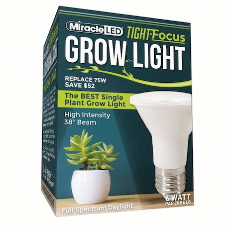 Miracle Led Light Bulb, 120 V, 6 W, 68 mA, LED 601824