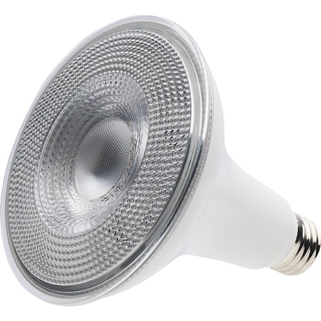 Satco 90W Equivalent PAR38 Medium Base 3000K Dusk to Dawn LED Light Bulb S11475