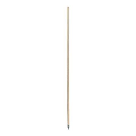 Waddell 60'' Metal Threaded Wood Broom Handle TH 6005