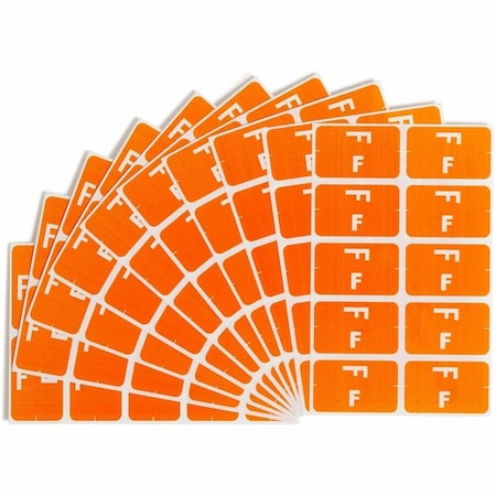 Smead Color Coded Label, Fin, 100PK 67176