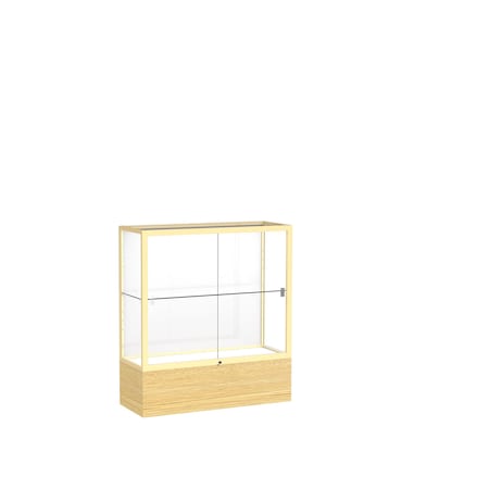 Ghent Counter Display Case 36x40x14, White, Champange 2281WB-GD-LV