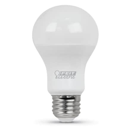 Feit Electric A80083010KLED10 LED Bulb, General Purpose, A19 Lamp, 60 W Equivalent, E26 Lamp Base A800/830/10KLED/1