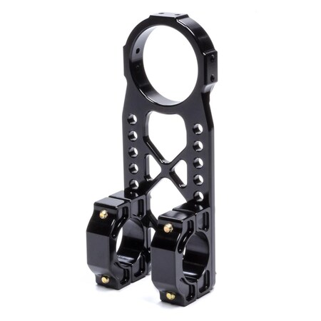 Powerhouse Clamp on Top Steering Adjustable Mount, Black PO1397583