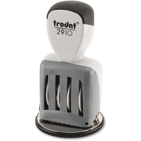 U.S. Stamp & Sign Trodat Round Stamp, Time and Date Received, Conventional, Two-Inch Diameter T2910