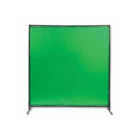 Best Welds Welding Curtain, 6 ft x 8 ft, PVC, Green, 14 mil 902-CURTAIN-6X8-GRN