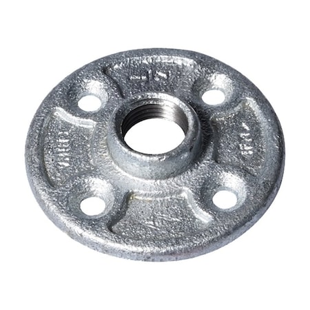 Prosource Exclusively Orgill Floor Flange, 12 in, 3 in Dia Flange, FIP, 4Bolt Hole, 028 in 27-1/2G