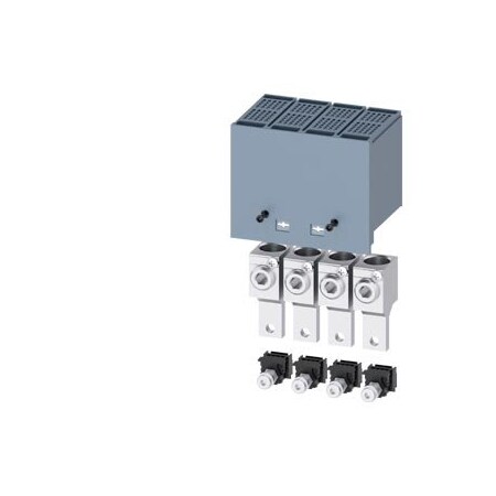 Siemens circular conduc. terminal TA2.1 25150 mmsqrd large with auxiliary conductor 3VA9114-0JC12