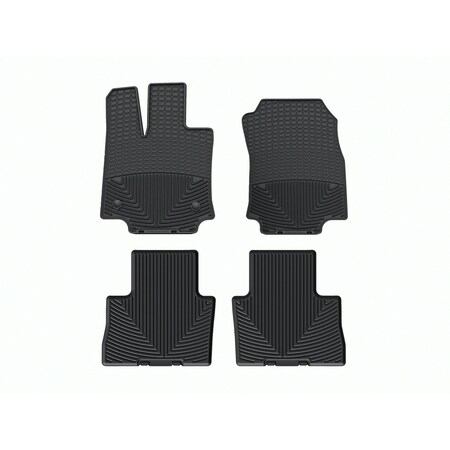 Weathertech Black, Front and Rear All Weather Floor Mats W524-W525