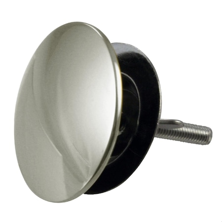 Westbrass 2" Brass Kitchen Sink Hole Cover Plate, Polished Nickel D202-05