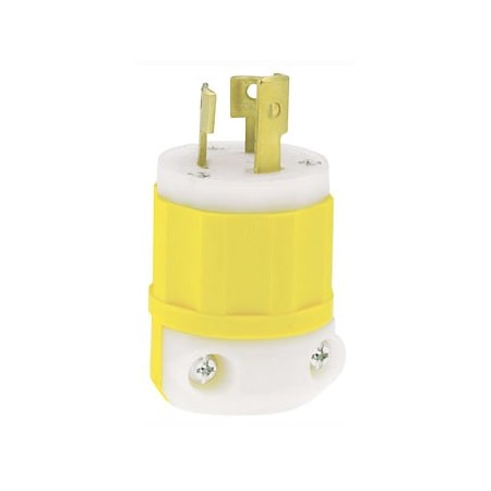 Leviton Industrial Grade Plug 15 Amp, 277 Volt 4770-CY