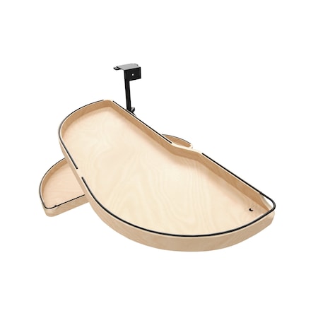 Revashelf Blind Corner Double Girasolo 37-31/32in W Left Soft-close Maple/Black Craftsman 487CC-18-LMB