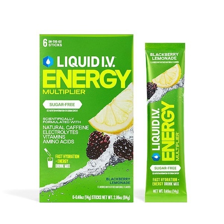 Liquid I.V. Hydration Drink Mix, Clear, 13 oz, PK6 LVEM-6008