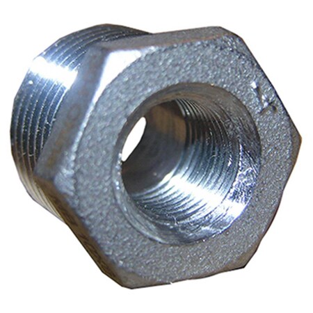 Dendesigns 0.5 x 0.375 in. Stainless Steel Hex Bushing DE582869