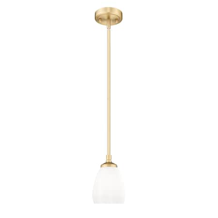Z-Lite Oren 1-Light Pendant, 5.5 in W, Modern Gold 7004P5-MGLD