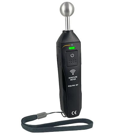 Pce Instruments Bluetooth moisture meter, measures 0-100% with 20-40 mm depth and 2 Hz sampling rate PCE-PMI 1BT
